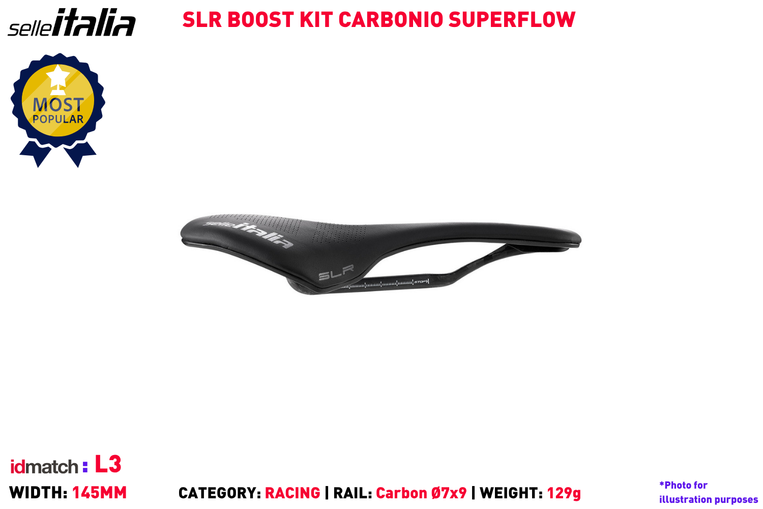 SLR Boost 3D Kit Carbonio Superflow - S3 | Hup Leong Company | The